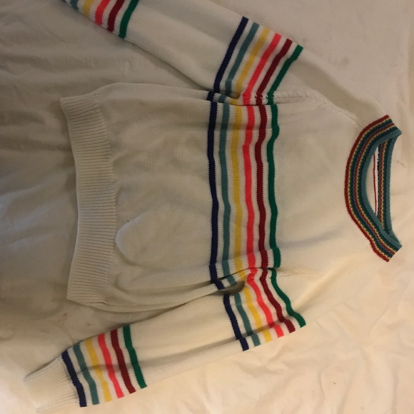 Rainbow Sweater M - Picture 2 of 3